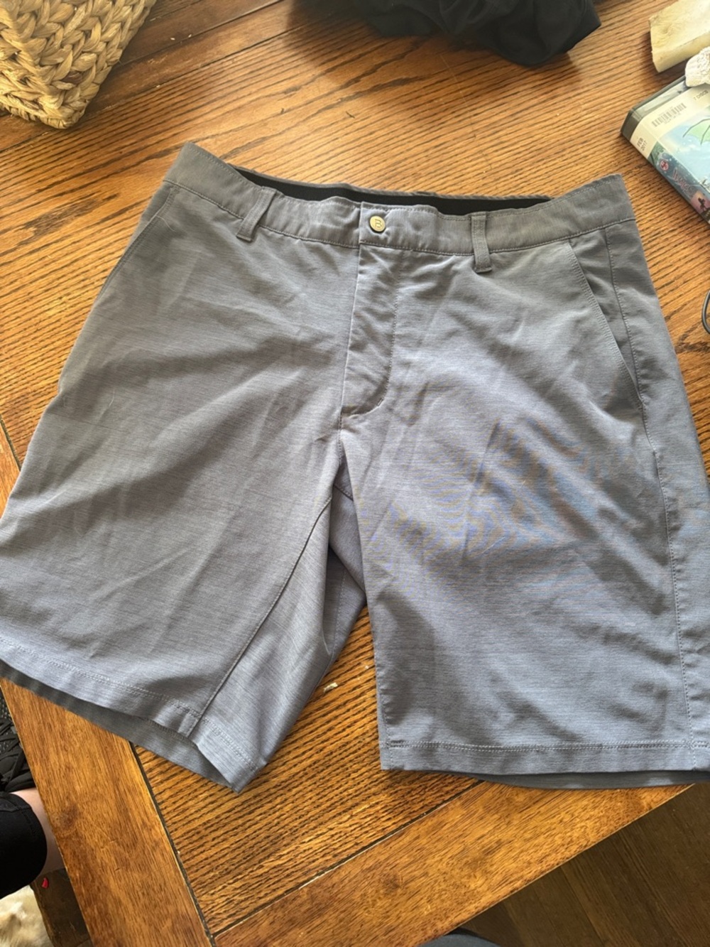 Men's BYLT basic kinetic Shorts - Gray